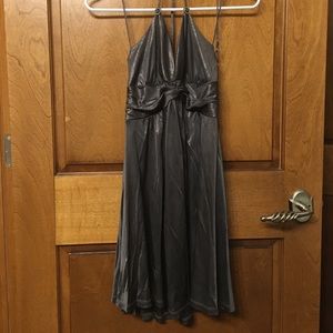 Silver Express Mini Dress